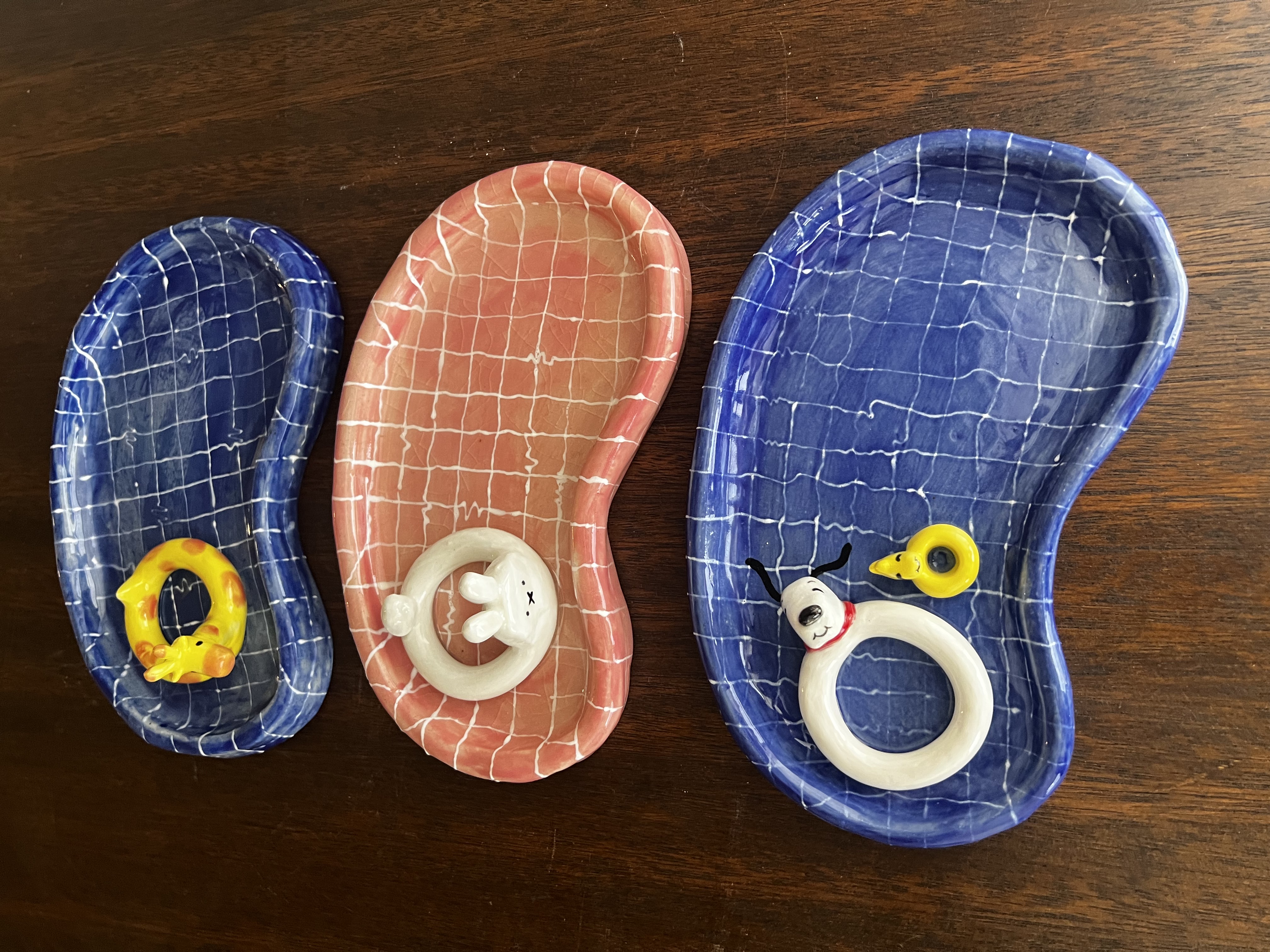 mintyrachel ceramic pool plates